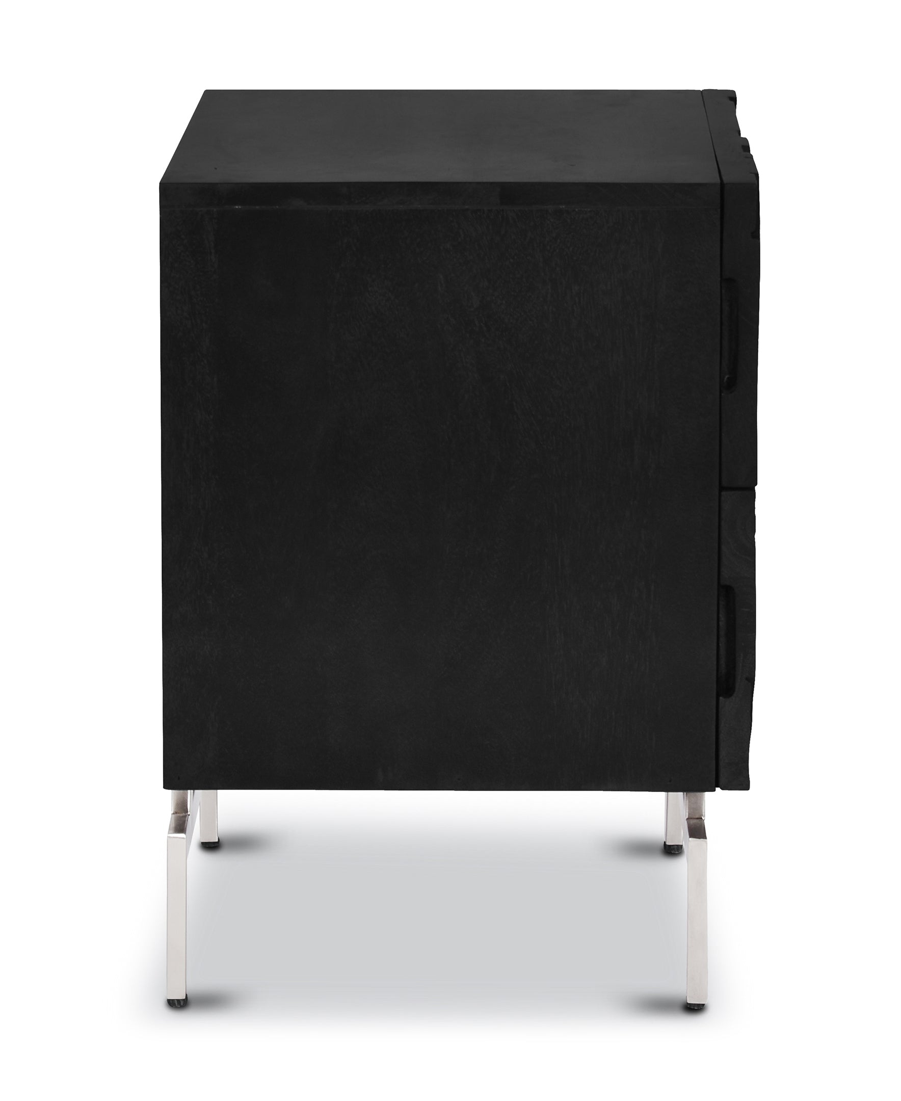 Modern Black Nightstand for Bedroom