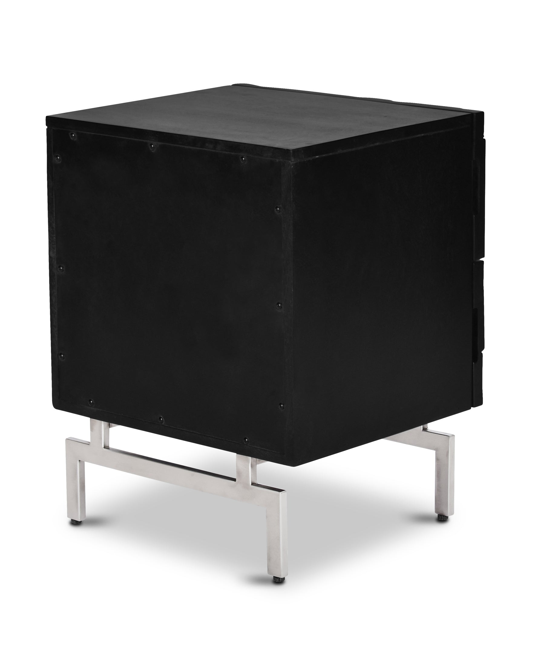 Modern Black Nightstand for Bedroom