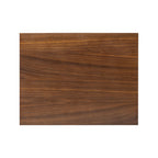 Table de chevet Mid-Century Moderne en Noyer avec Noyer Massif