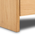Table de chevet moderne en bois de chêne pour chambre à coucher