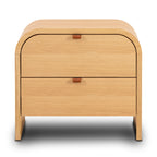 Table de chevet moderne en bois de chêne pour chambre à coucher