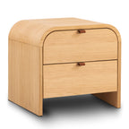 Table de chevet moderne en bois de chêne pour chambre à coucher