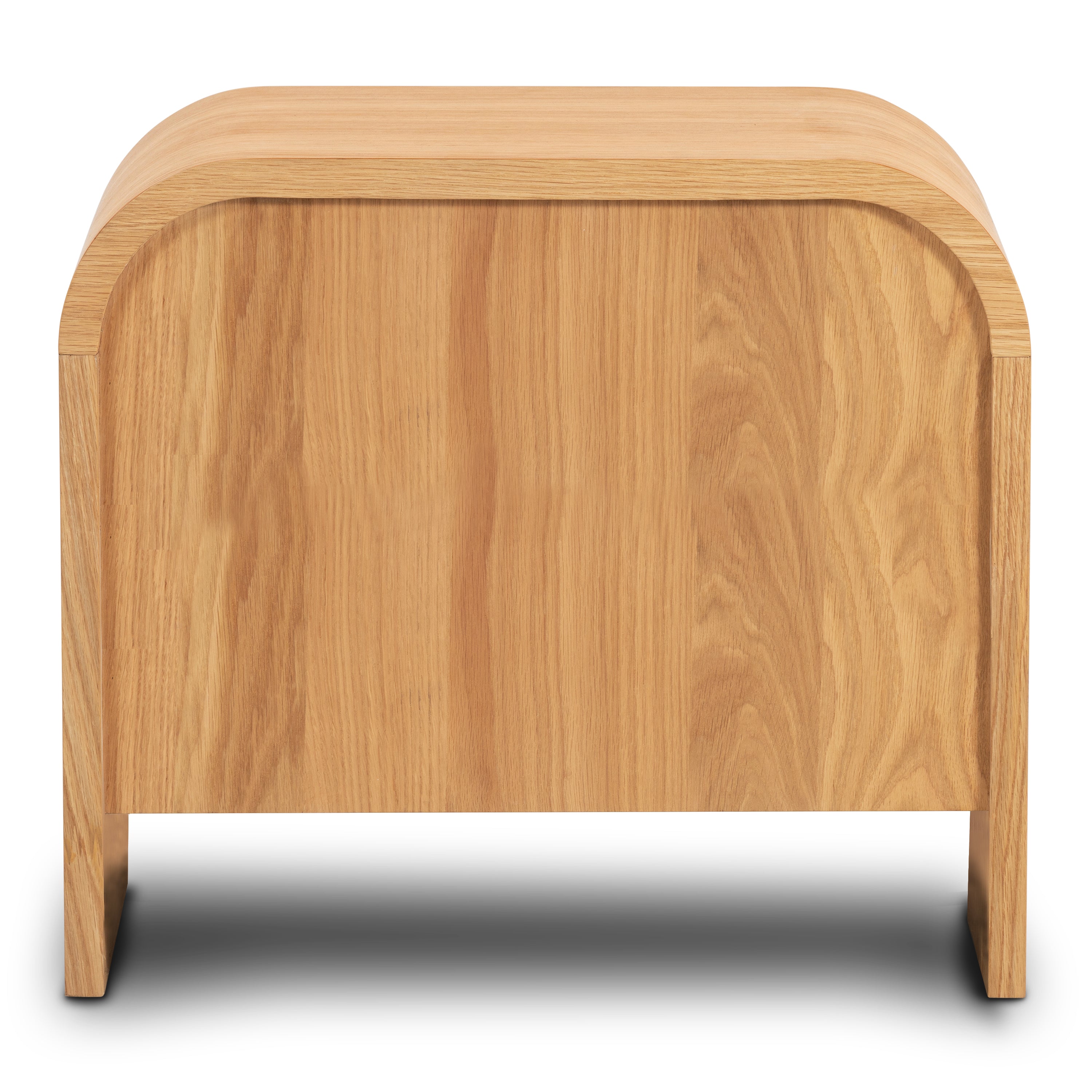 Modern Oak Oak Wood Nightstand for Bedroom