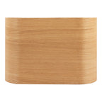 Table de chevet moderne en bois de chêne pour chambre à coucher