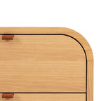 Table de chevet moderne en bois de chêne pour chambre à coucher