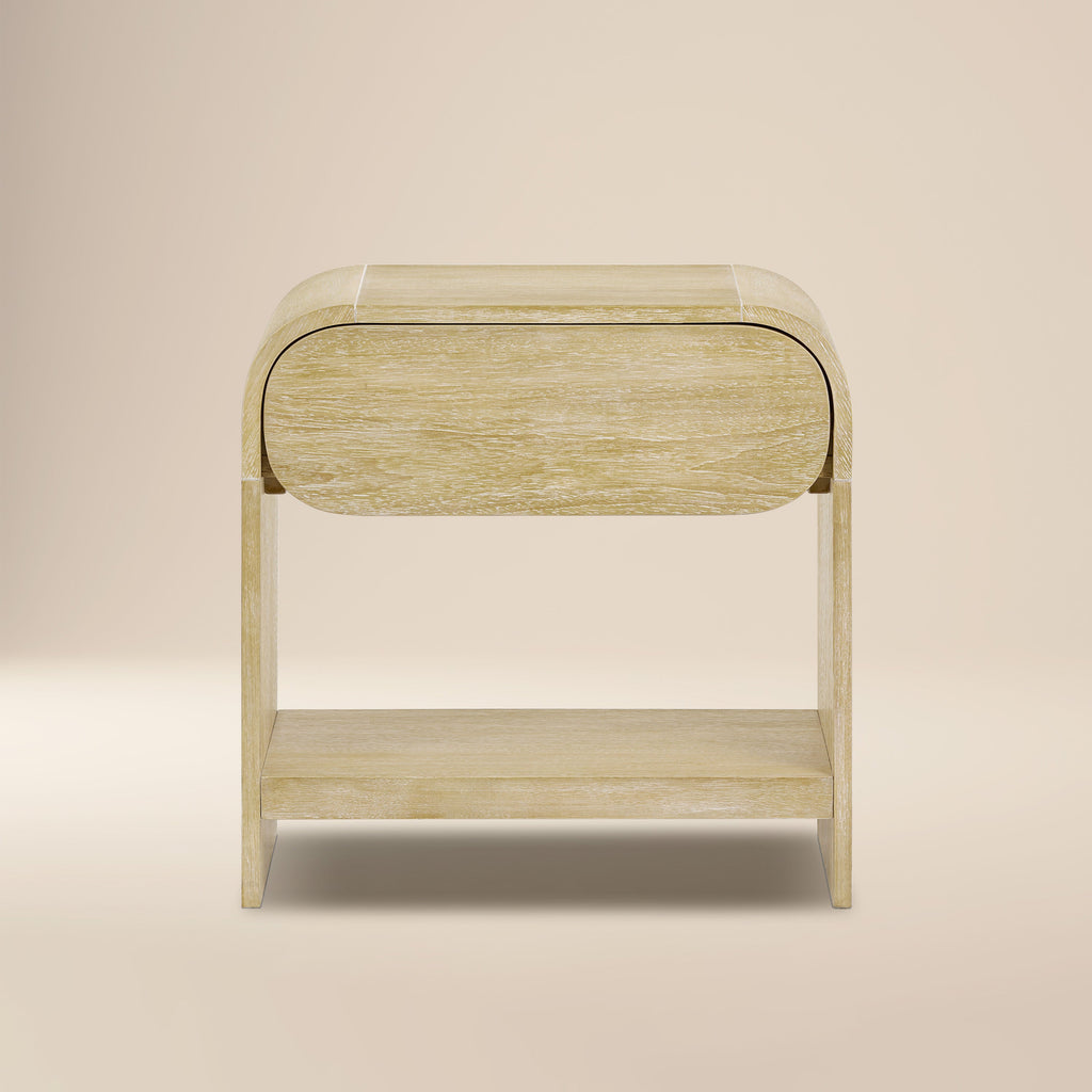 Modern Natural Nightstand for Bedroom