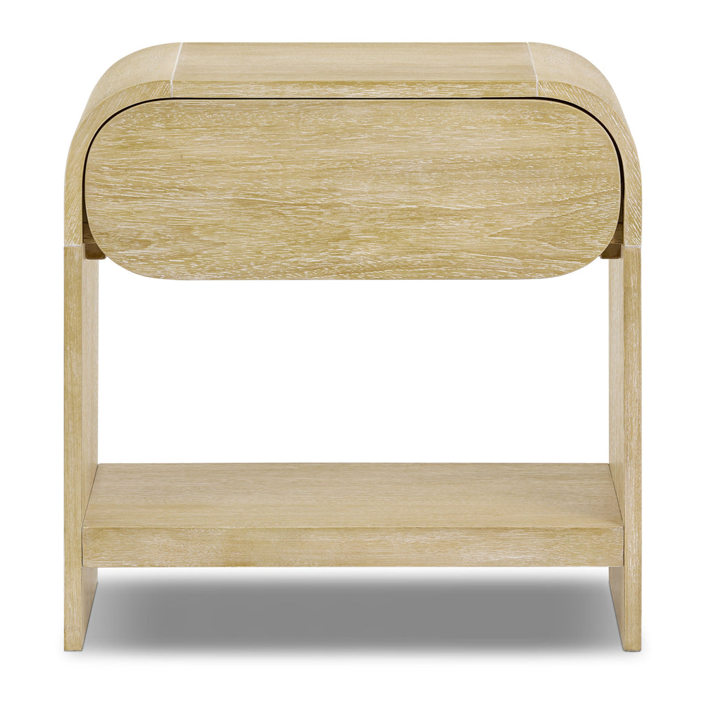 Modern Natural Nightstand for Bedroom
