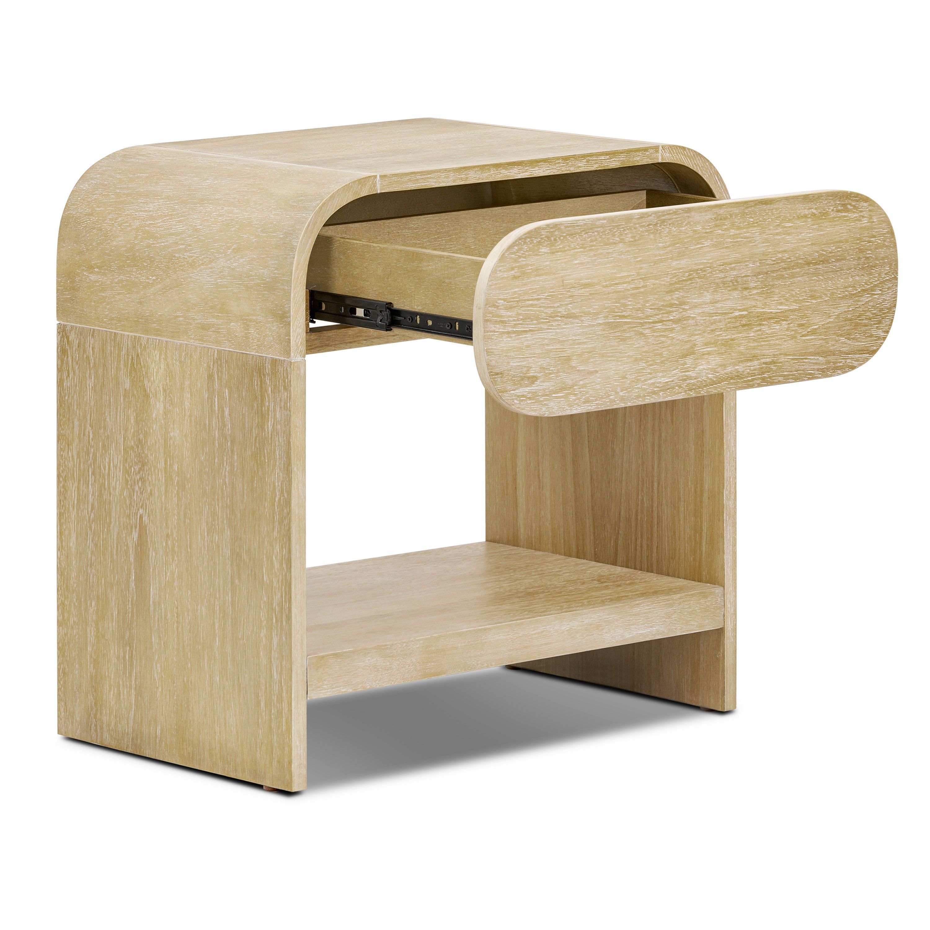 Modern Natural Nightstand for Bedroom