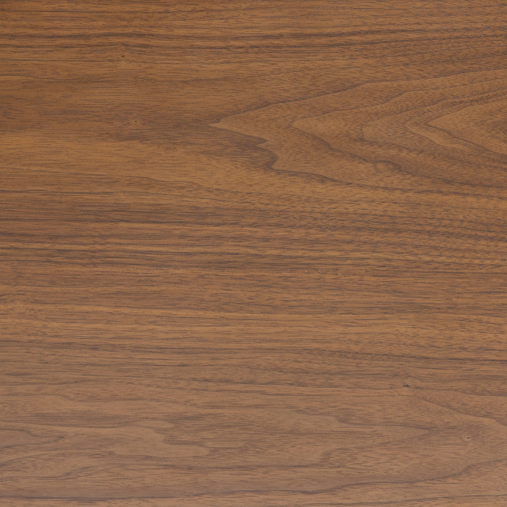Mid-Century Modern Walnut Walnut Wood Nightstand with Solid Walnut