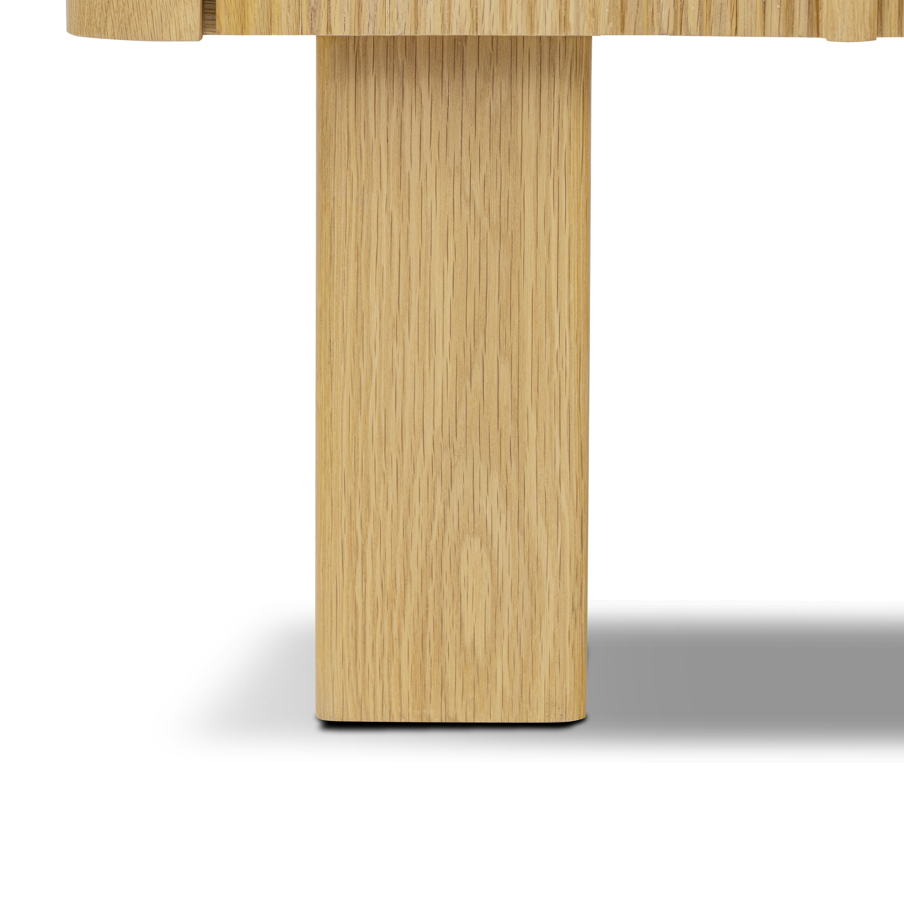 Modern Oak Oak Wood Nightstand for Bedroom