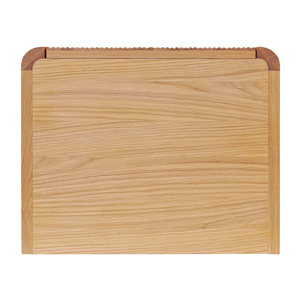 Modern Oak Oak Wood Nightstand for Bedroom