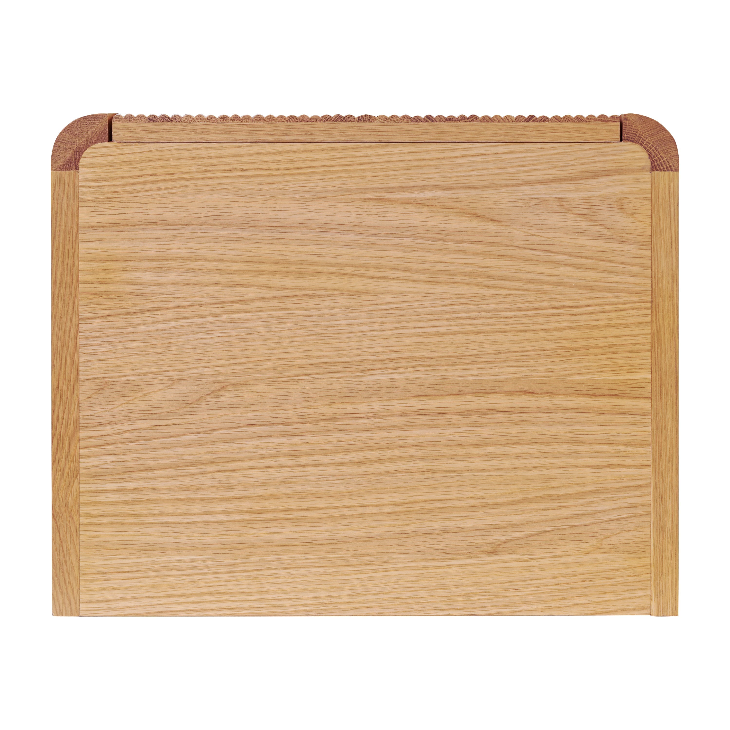 Modern Oak Oak Wood Nightstand for Bedroom