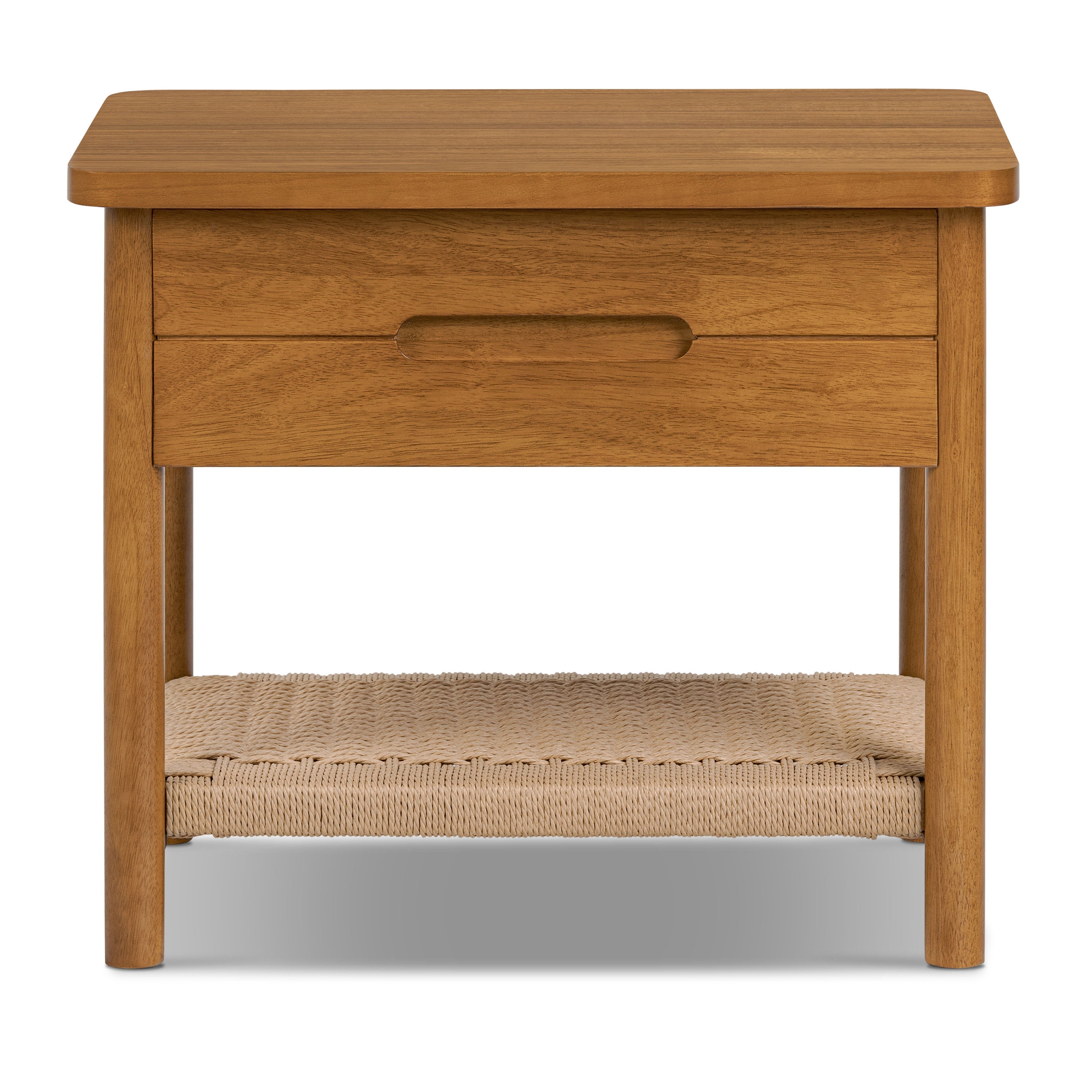 Modern Light Brown Nightstand for Bedroom