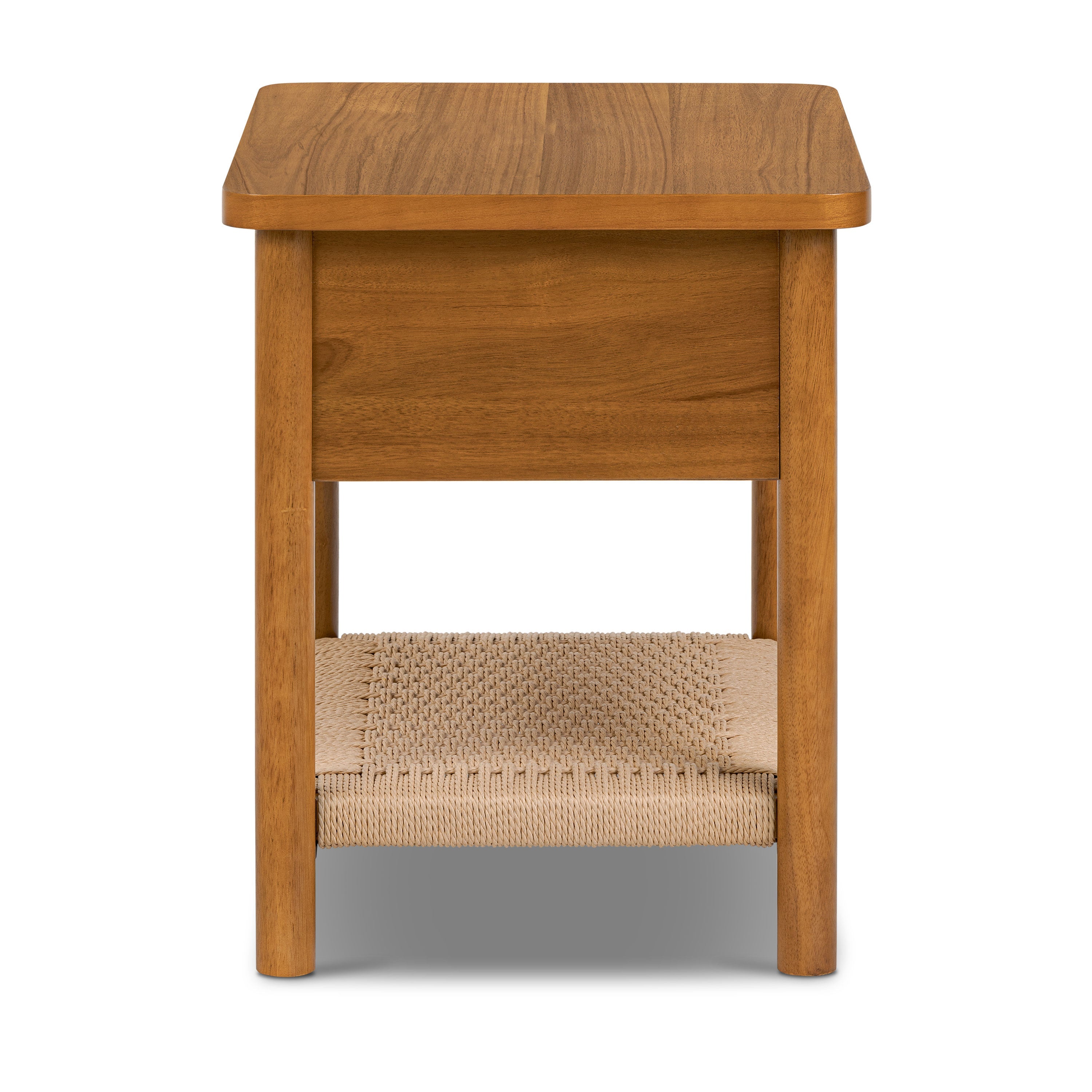 Modern Light Brown Nightstand for Bedroom