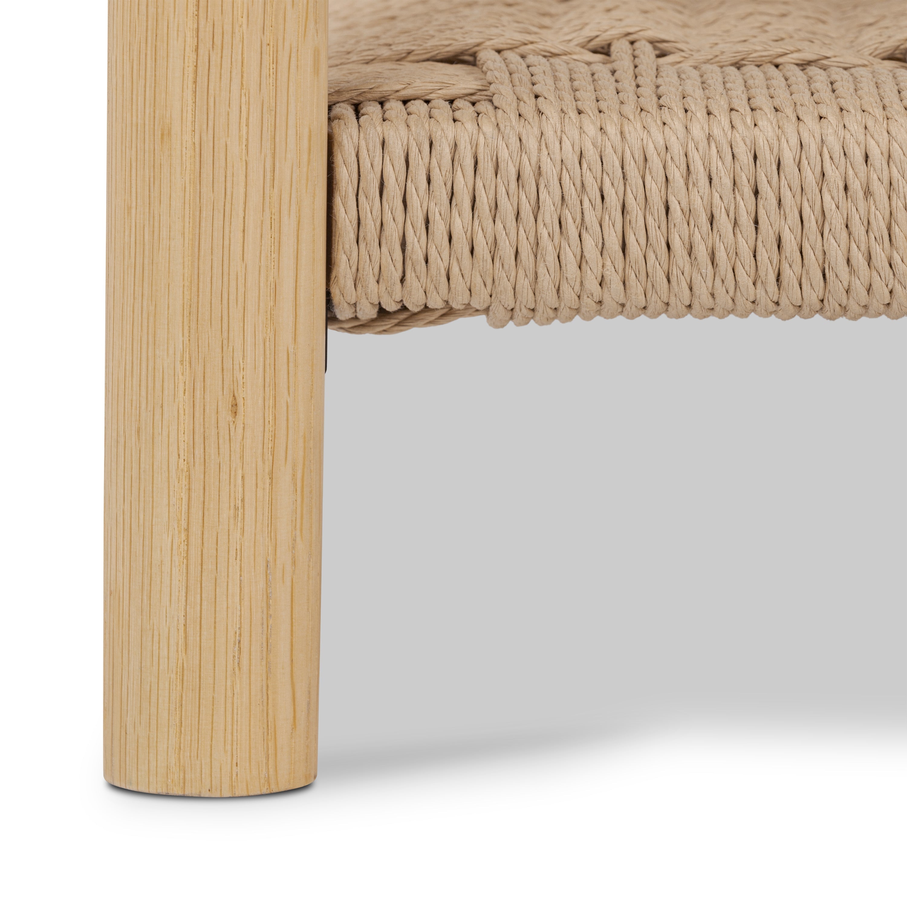 Modern Light Oak Oak Wood Nightstand for Bedroom