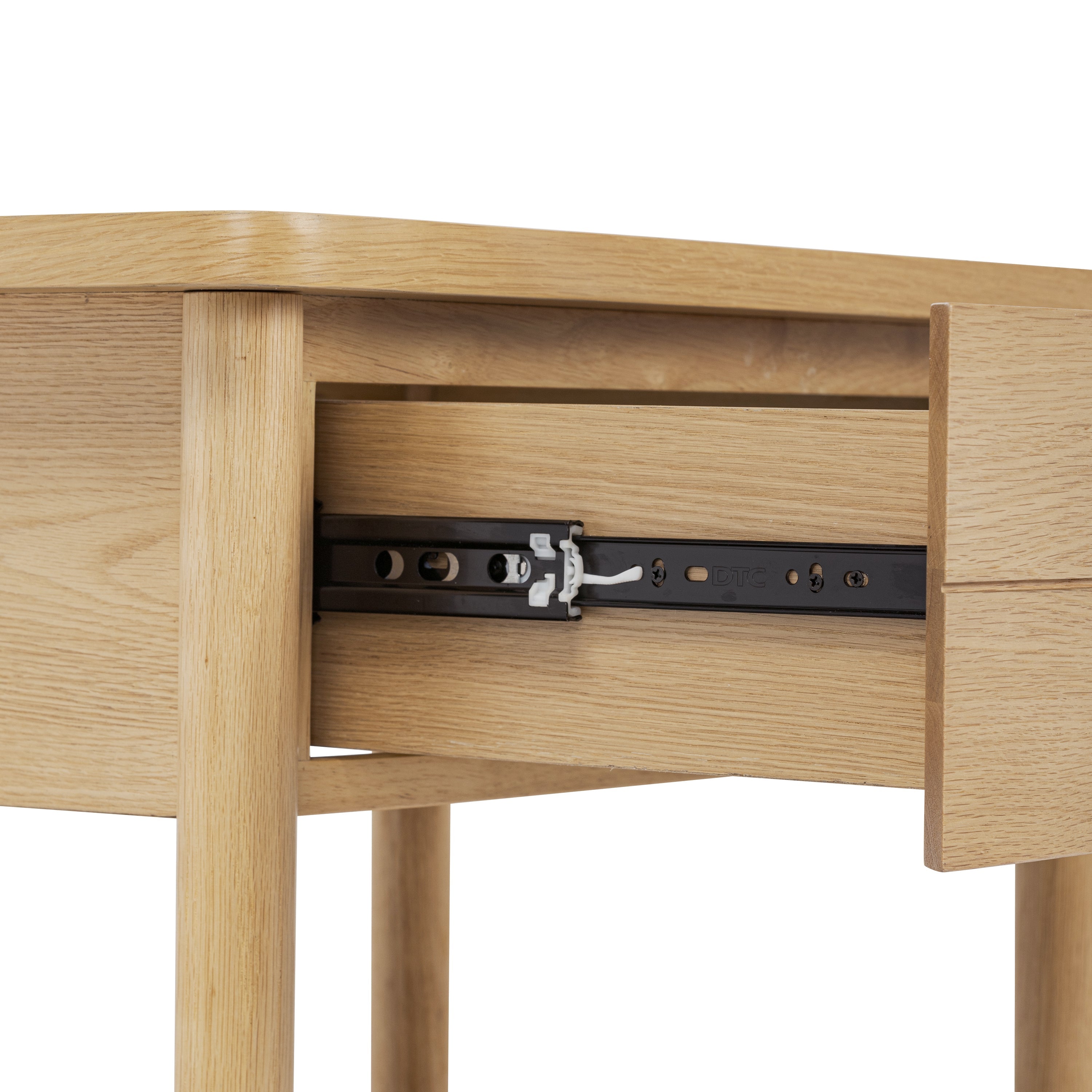 Modern Light Oak Oak Wood Nightstand for Bedroom