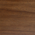 Table de chevet en noyer Mid-Century Modern pour chambre à coucher