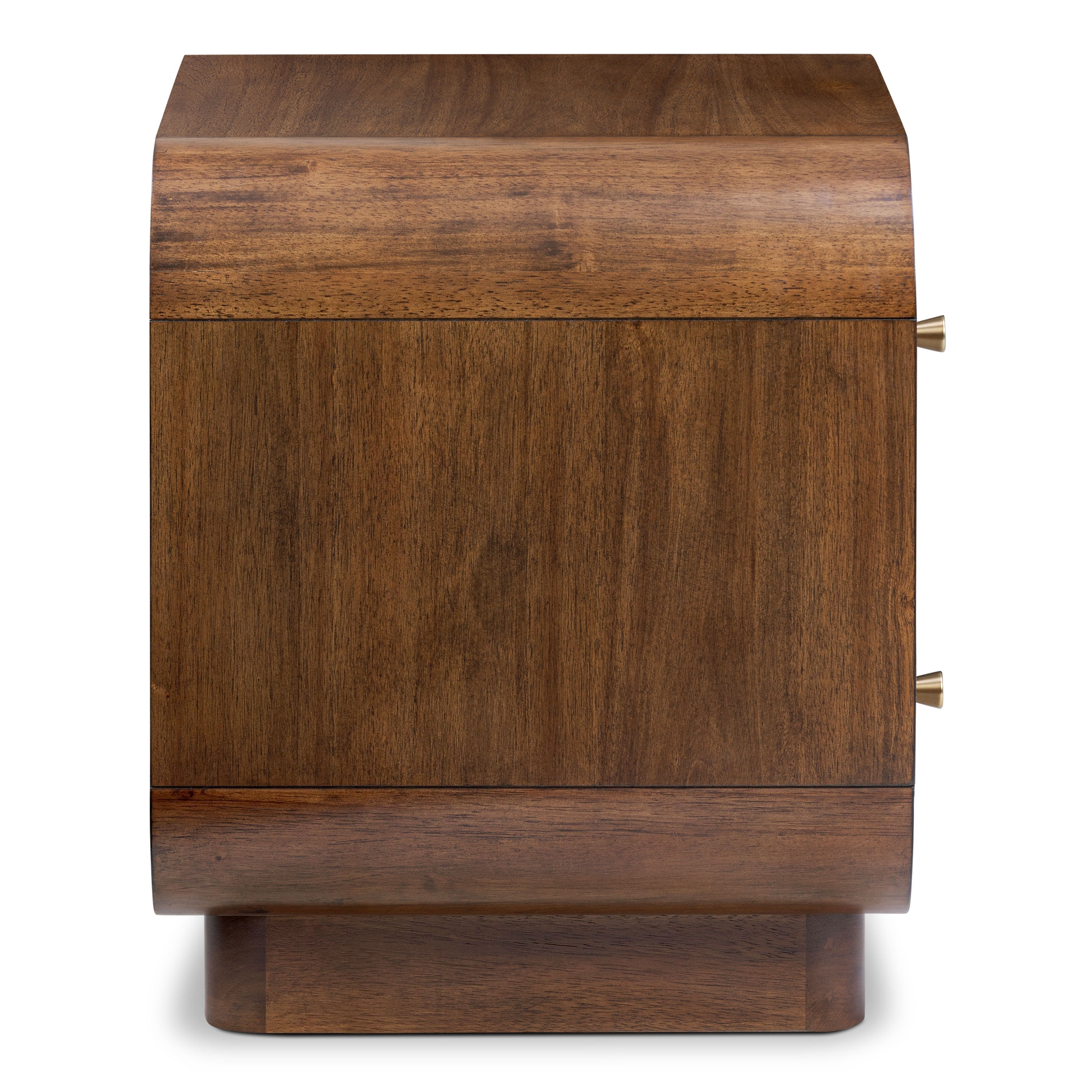 Mid-Century Modern Walnut Walnut Wood Nightstand for Bedroom