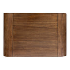 Table de chevet en noyer Mid-Century Modern pour chambre à coucher