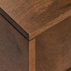 Table de chevet en noyer moderne en bois de noyer séché au four
