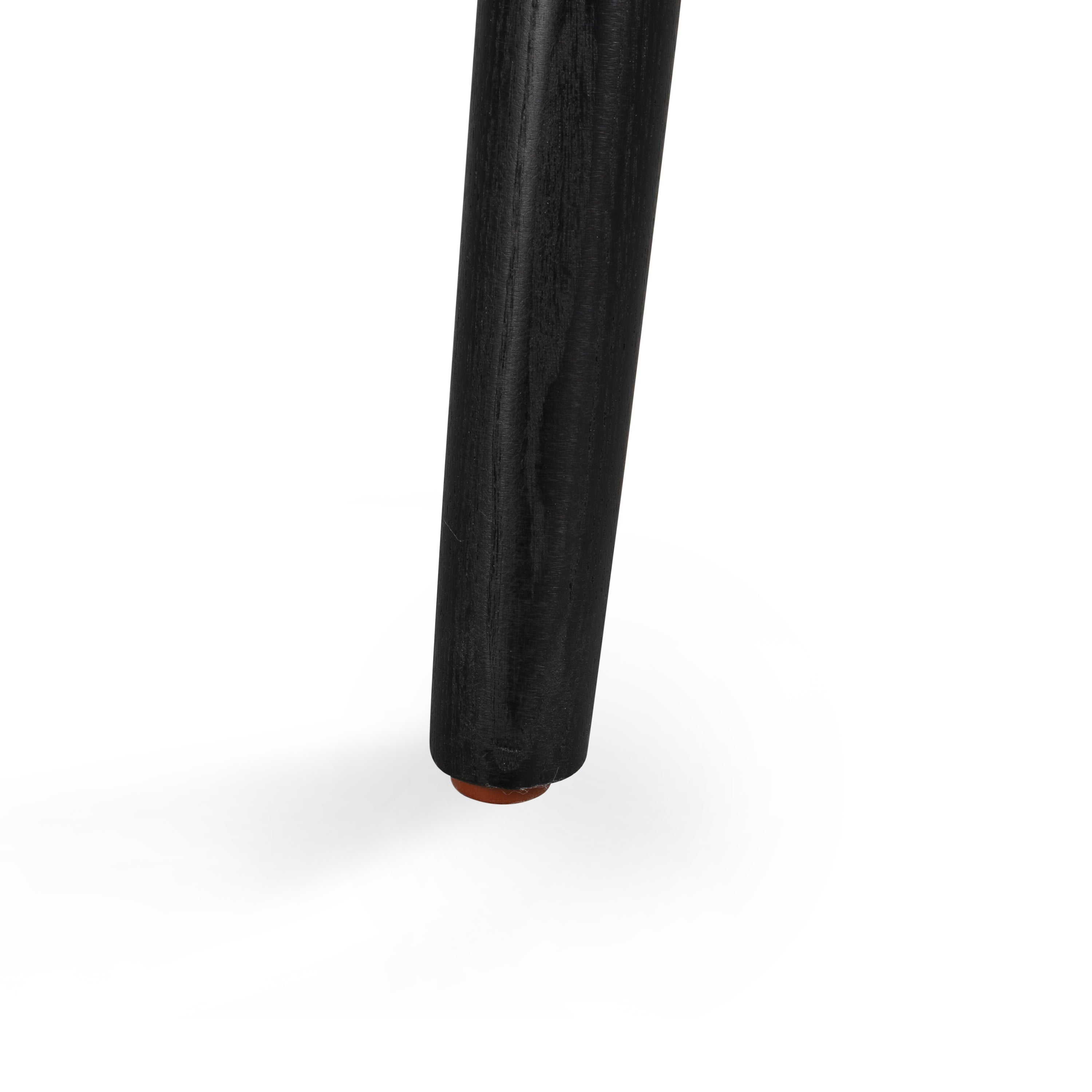 Modern Black Dining Chair with Kiln-Dried Wood Frame for Dining Room