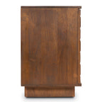Buffet en noyer moderne avec cadre en bois séché au four