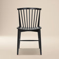 Mid-Century Modern Black Dining Chair for Dining Room
