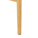 Chaise de salle à manger en bois de chêne, style Mid-Century Modern, pour salle à manger