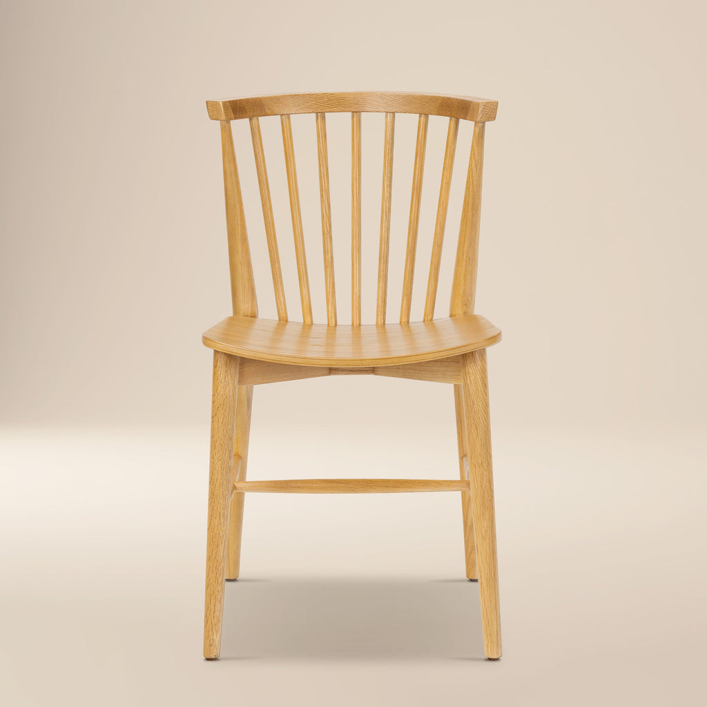 Mid-Century Modern Oak Oak Wood Dining Chair for Dining Room
