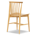 Chaise de salle à manger en bois de chêne, style Mid-Century Modern, pour salle à manger