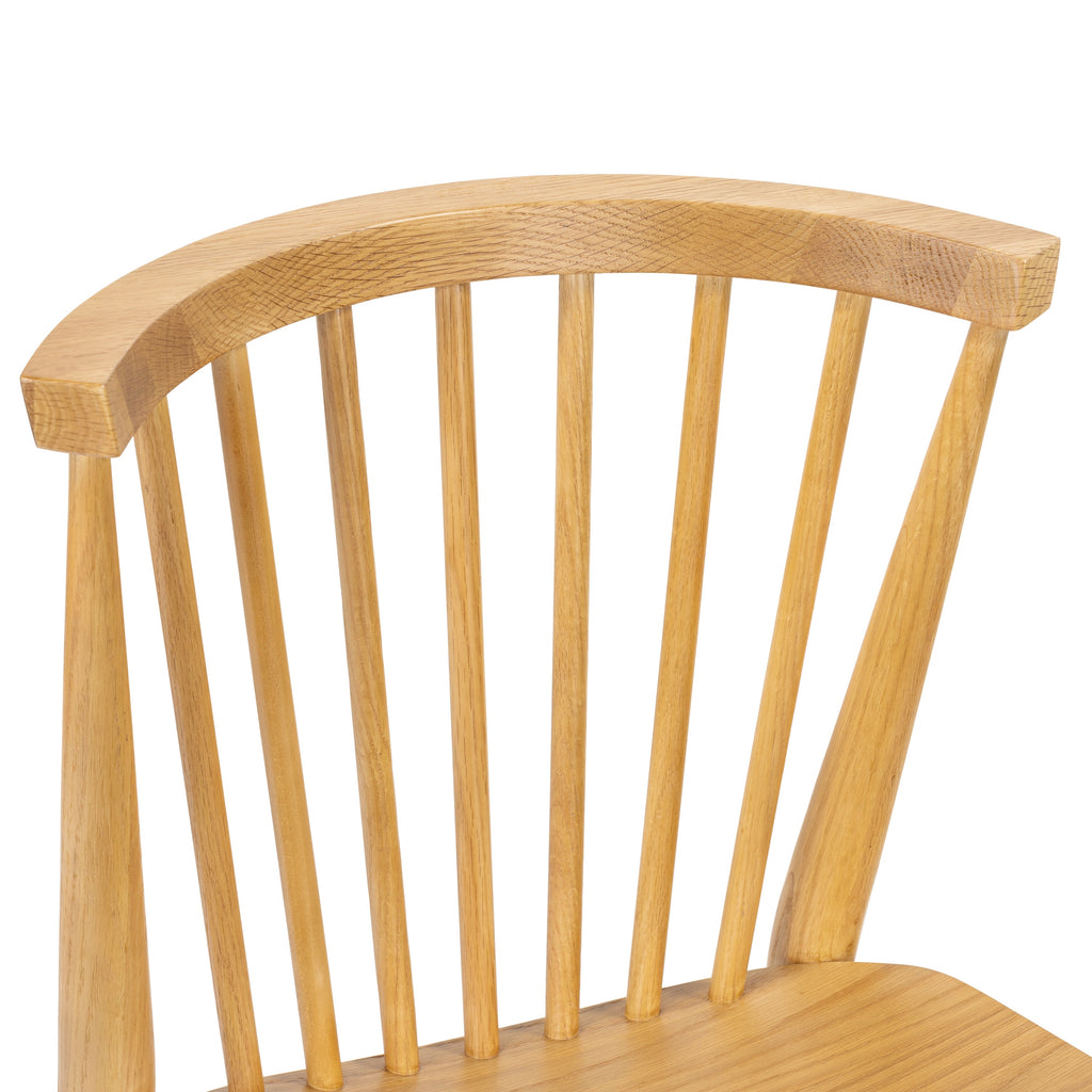 Mid-Century Modern Oak Oak Wood Dining Chair for Dining Room