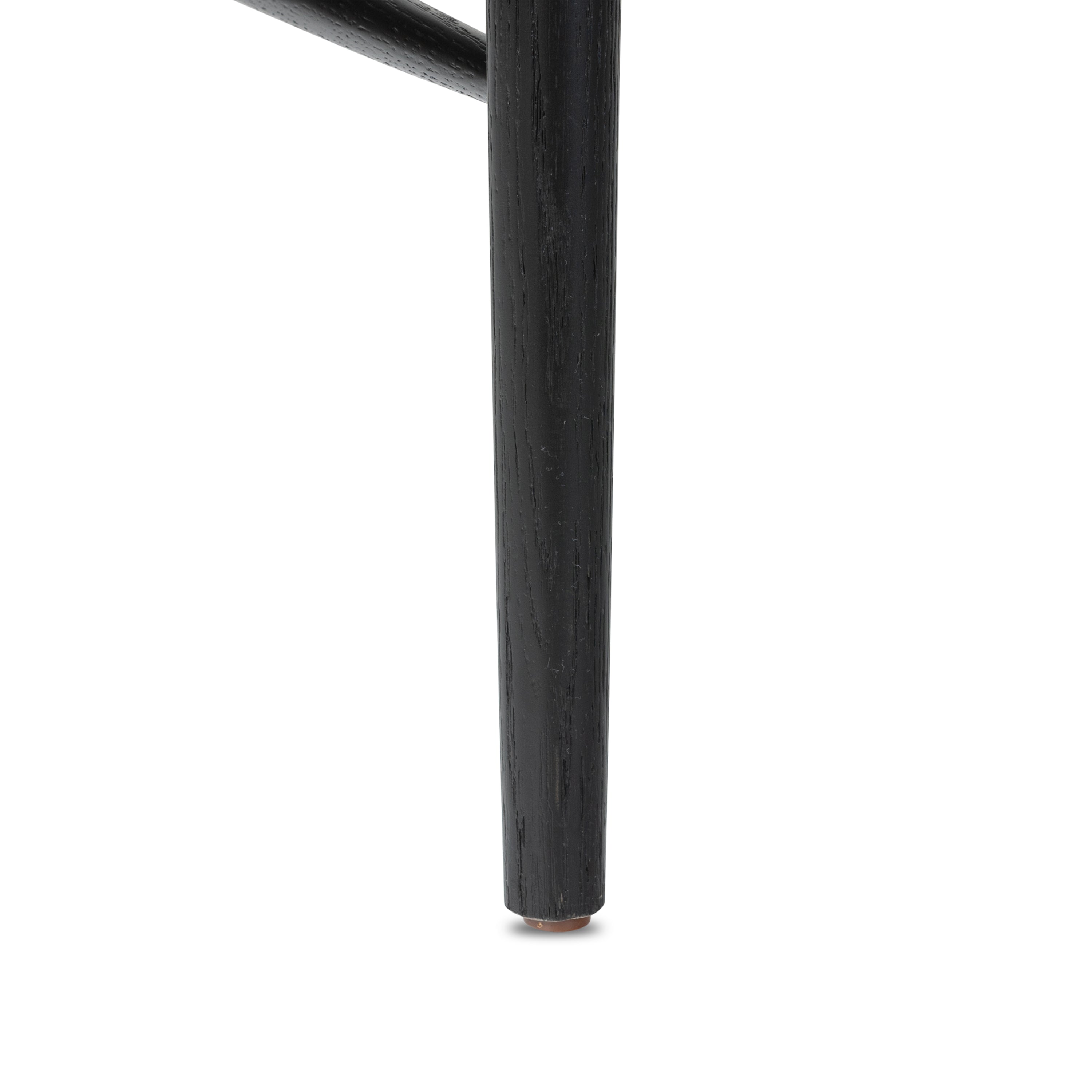 Mid-Century Modern Black Dining Chair for Dining Room