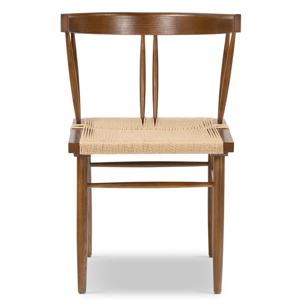Mid-Century Modern Walnut Walnut Wood Dining Chair for Dining Room
