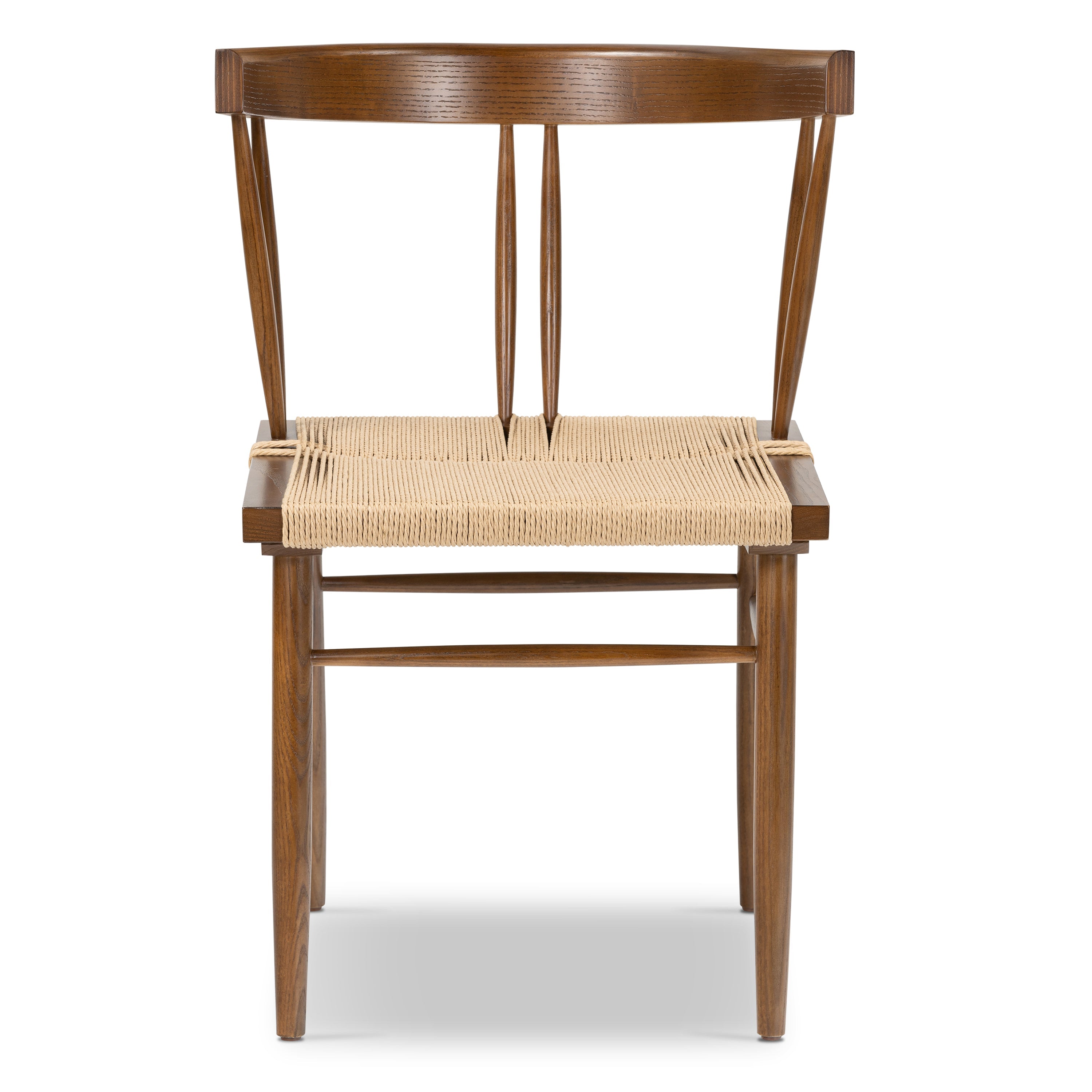 Mid-Century Modern Walnut Walnut Wood Dining Chair for Dining Room
