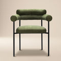 Modern Moss Green Dining Chair for Dining Room
