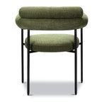 Chaise de salle à manger moderne vert mousse pour salle à manger