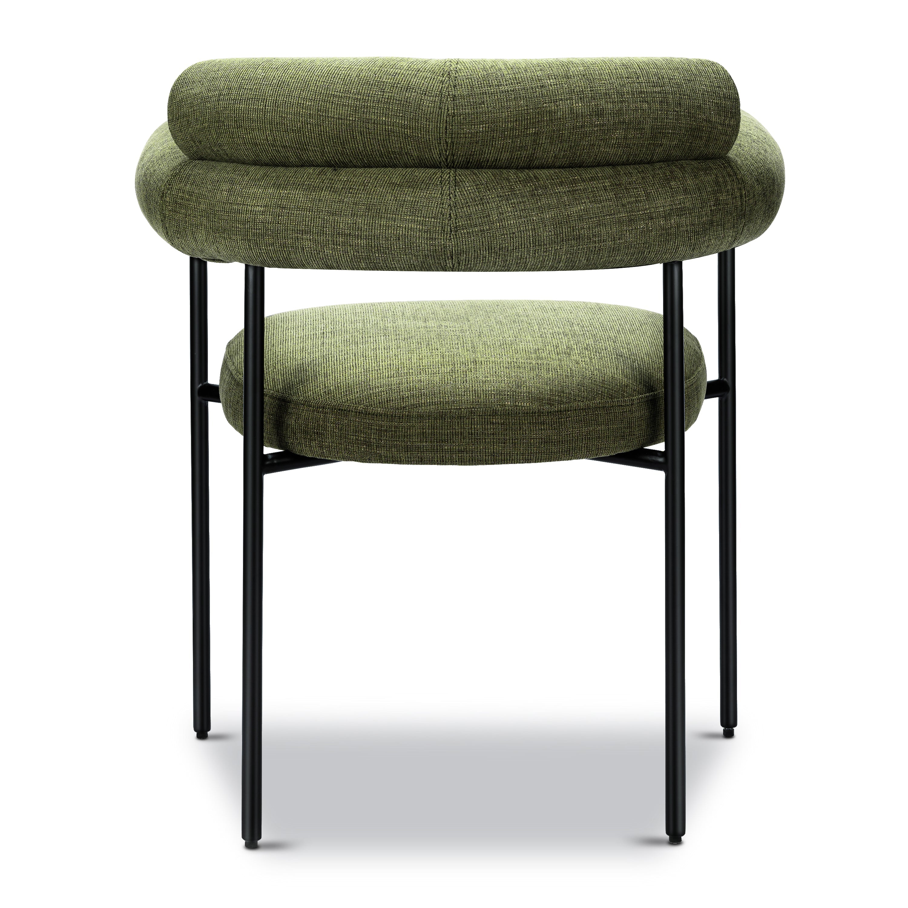 Modern Moss Green Dining Chair for Dining Room
