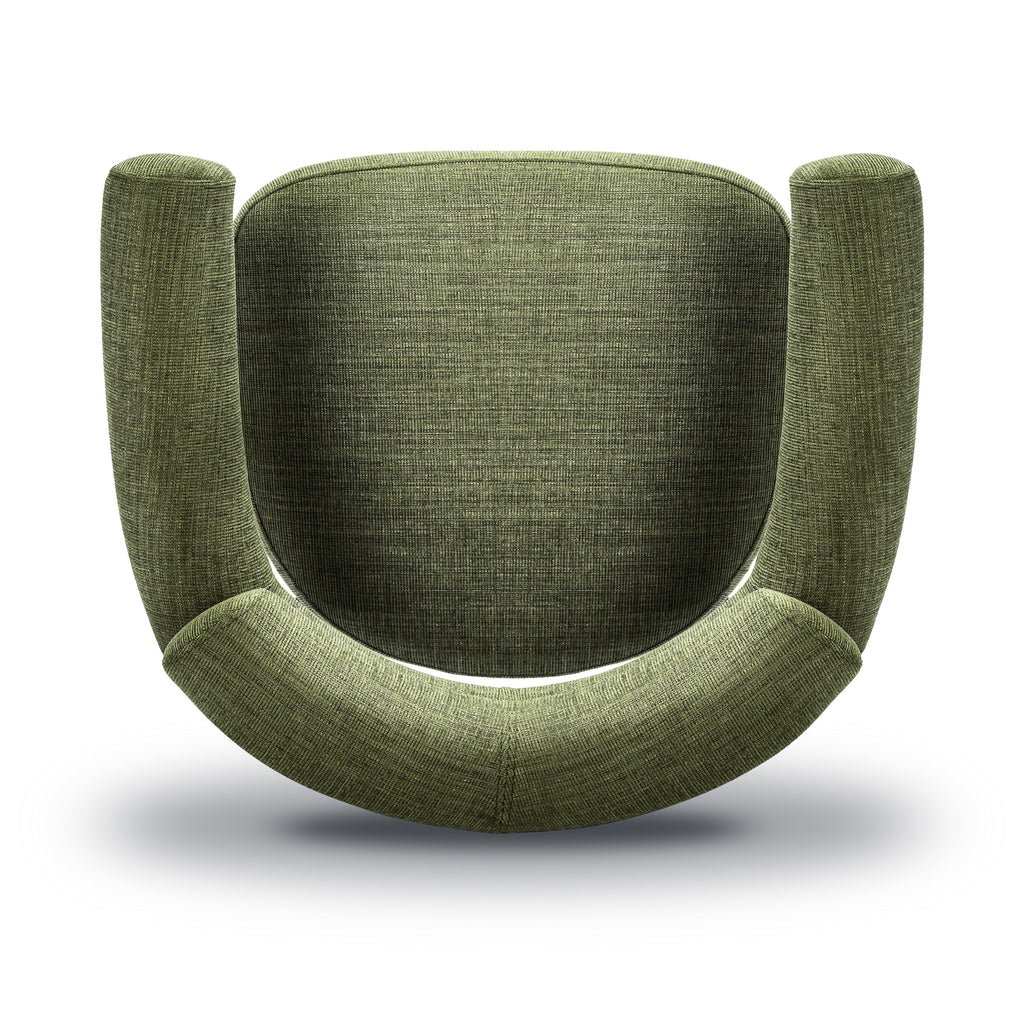 Modern Moss Green Dining Chair for Dining Room