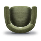 Chaise de salle à manger moderne vert mousse pour salle à manger