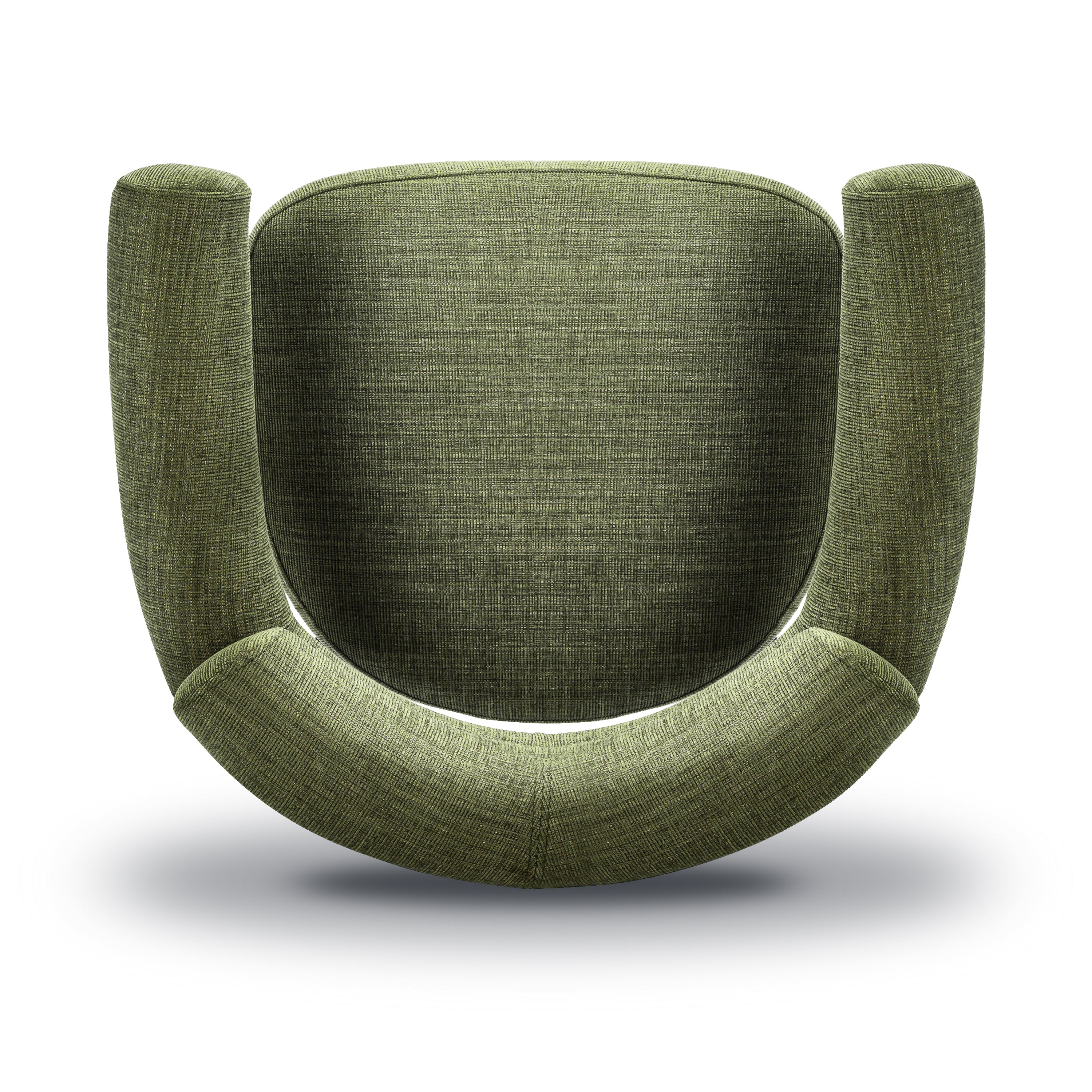 Modern Moss Green Dining Chair for Dining Room