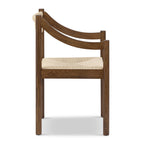 Chaise de salle à manger en noyer moderne en bois de noyer pour salle à manger