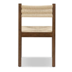Chaise de salle à manger en noyer moderne en bois de noyer pour salle à manger