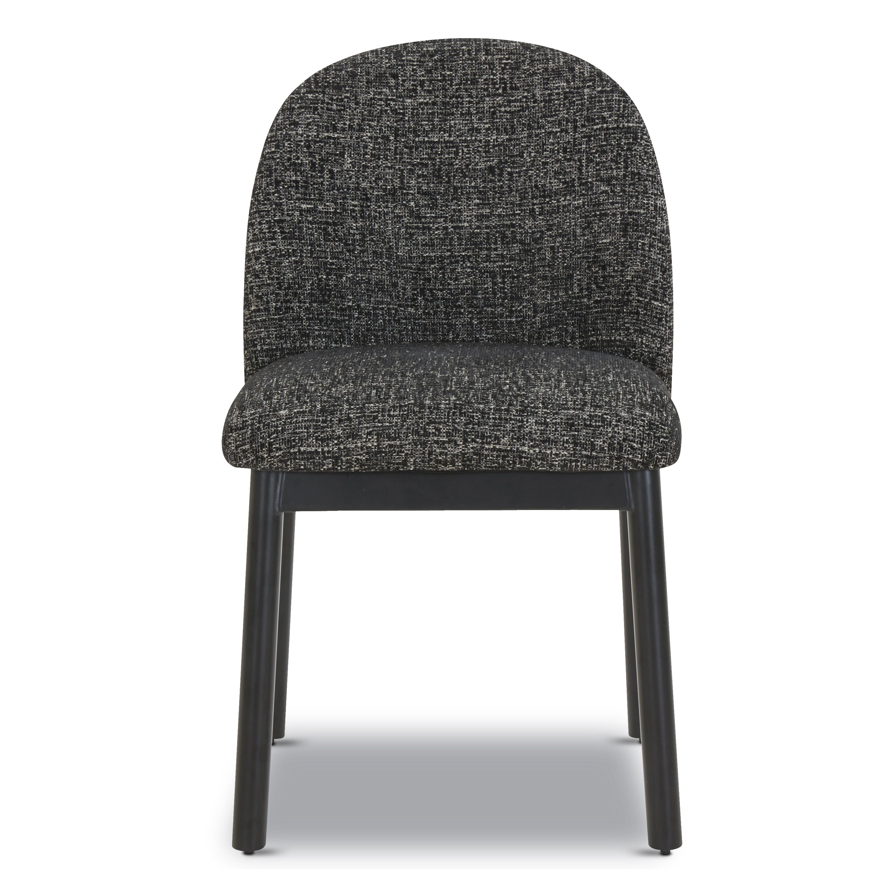 Modern Ebony Black Dining Chair for Dining Room