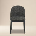 Modern Ebony Black Dining Chair for Dining Room