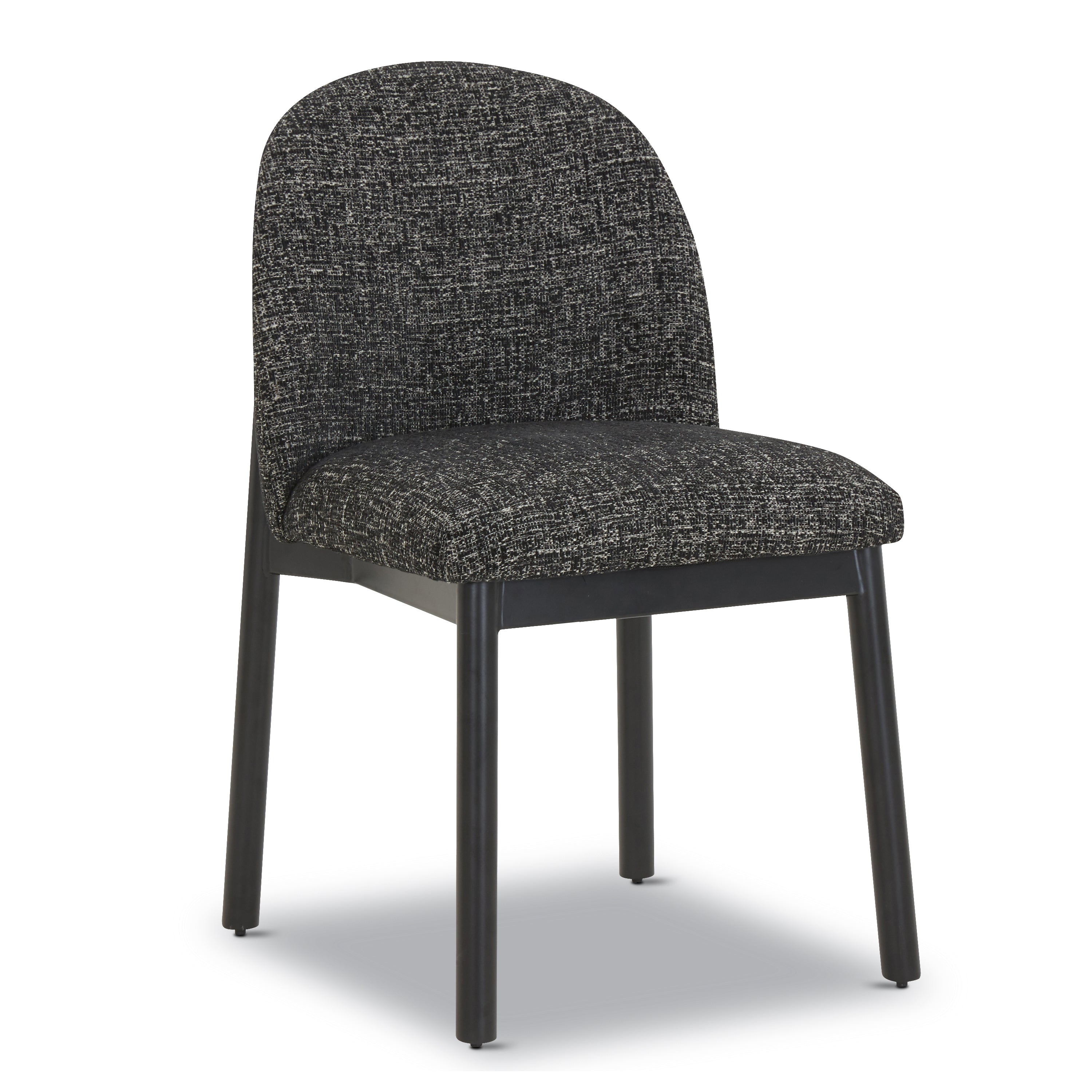 Modern Ebony Black Dining Chair for Dining Room