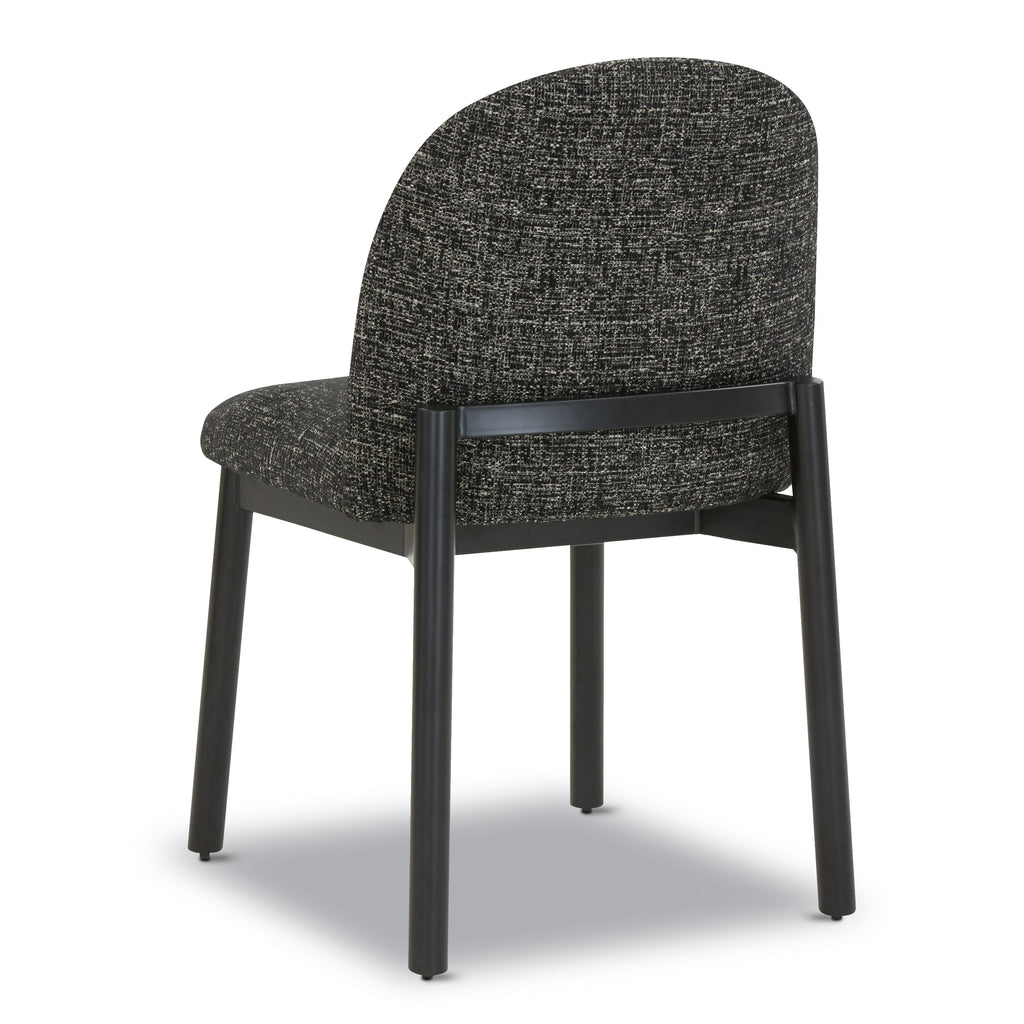 Modern Ebony Black Dining Chair for Dining Room