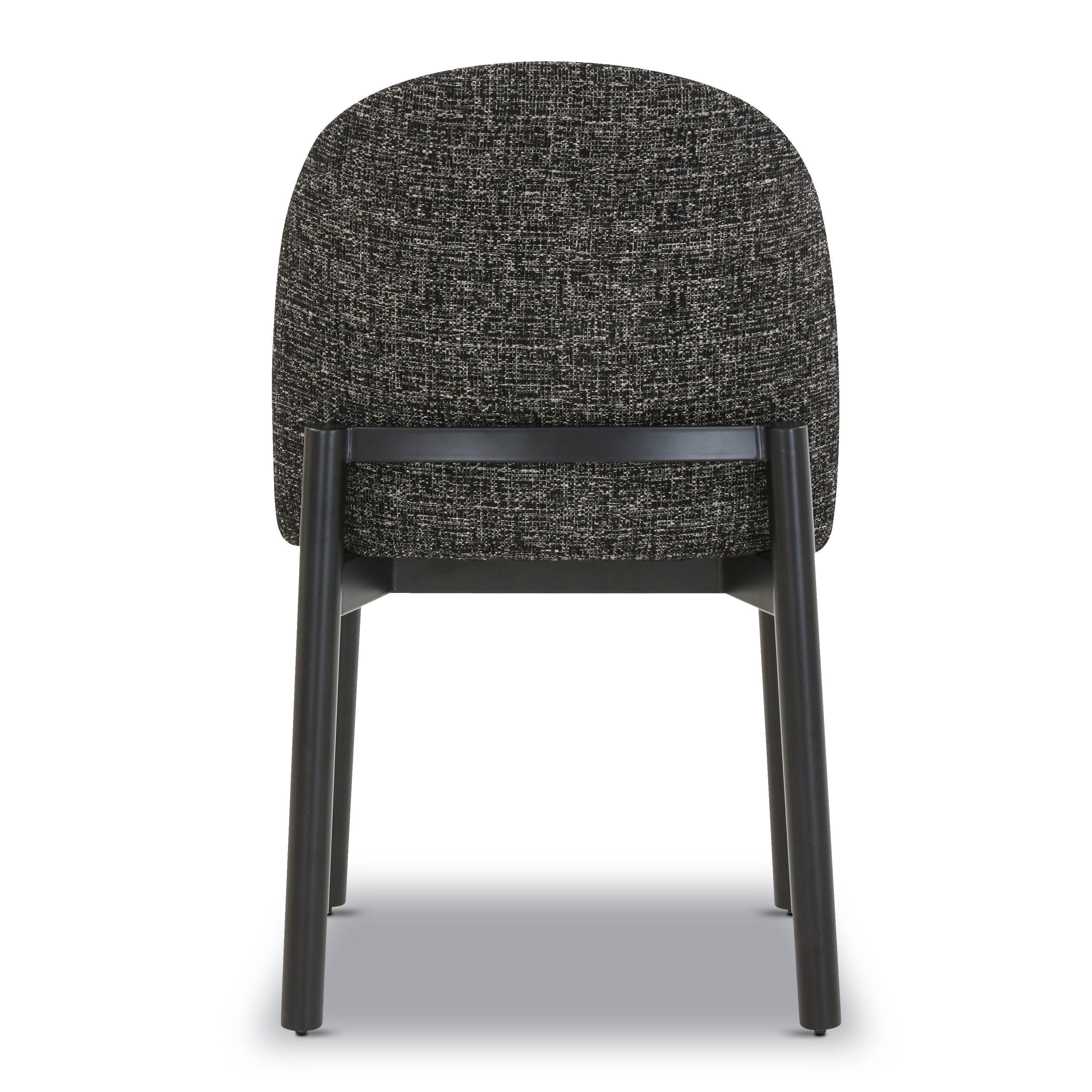 Modern Ebony Black Dining Chair for Dining Room