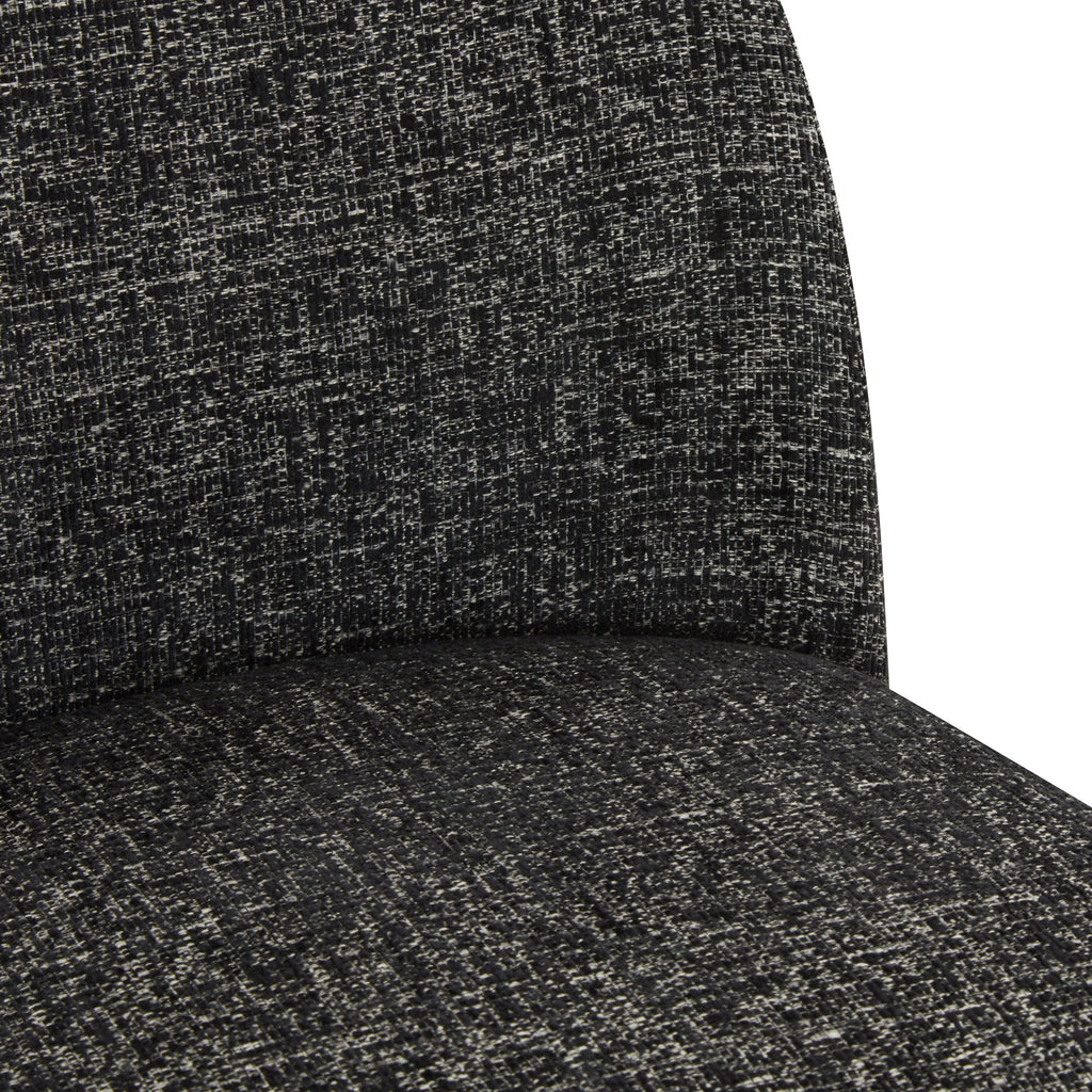 Modern Ebony Black Dining Chair for Dining Room