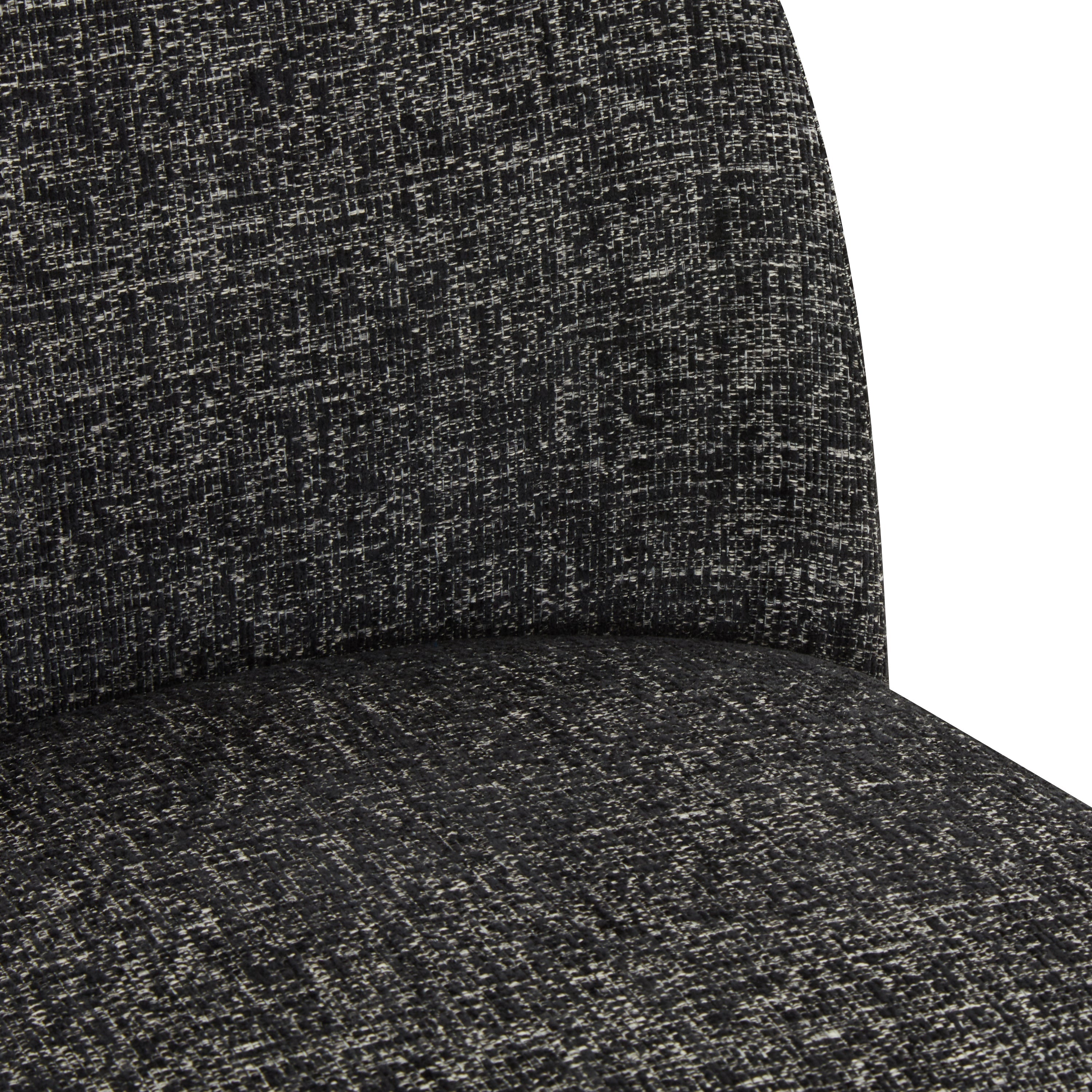Modern Ebony Black Dining Chair for Dining Room