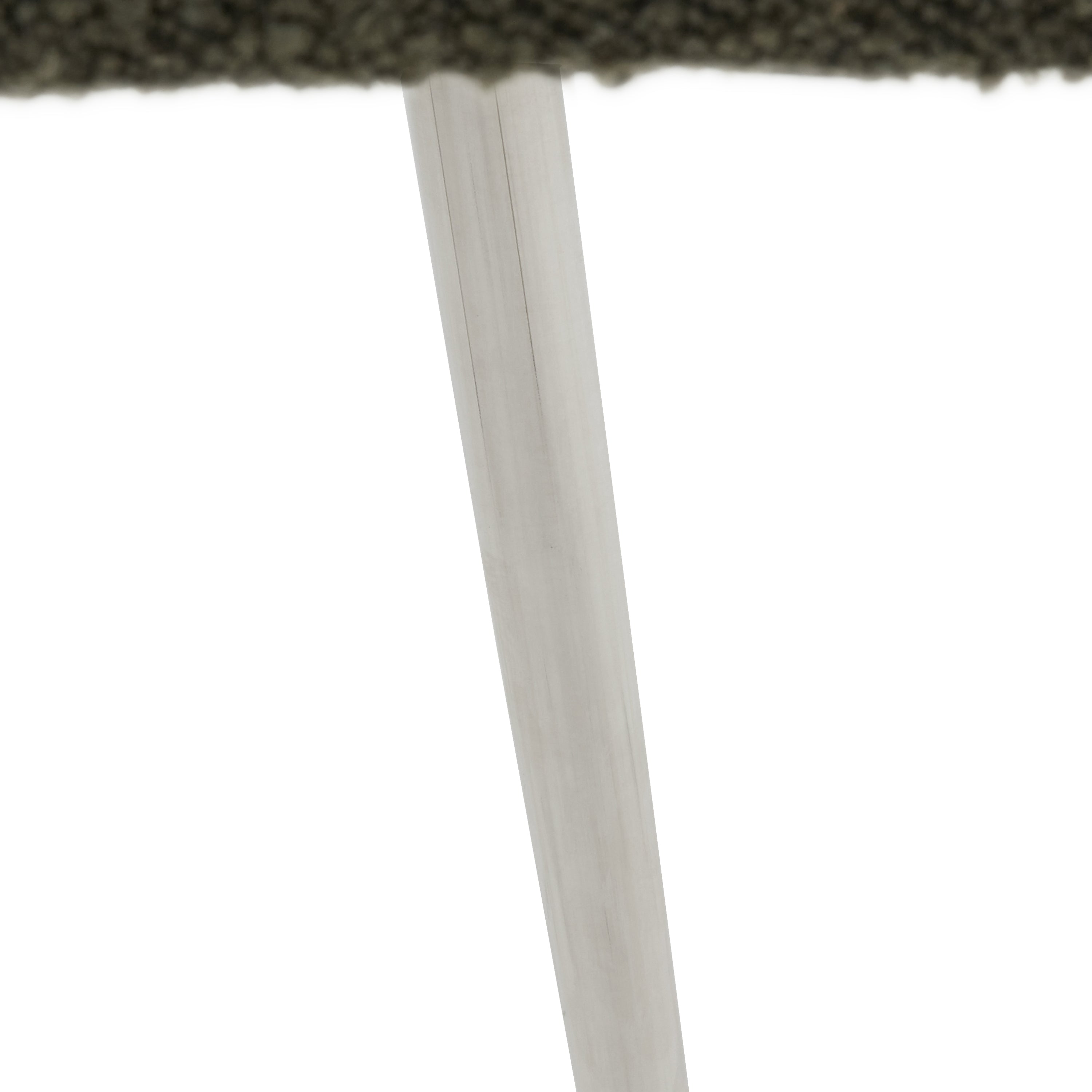 Modern Juniper Green Boucle Dining Chair with Tufted Back